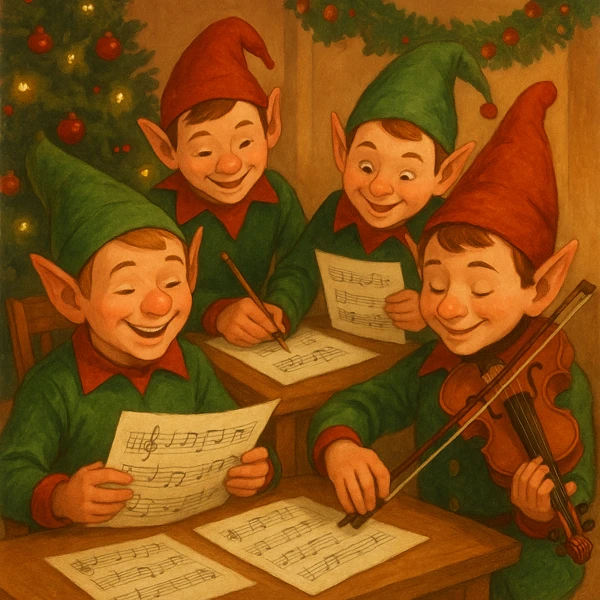 Lutins musicaux de Noël